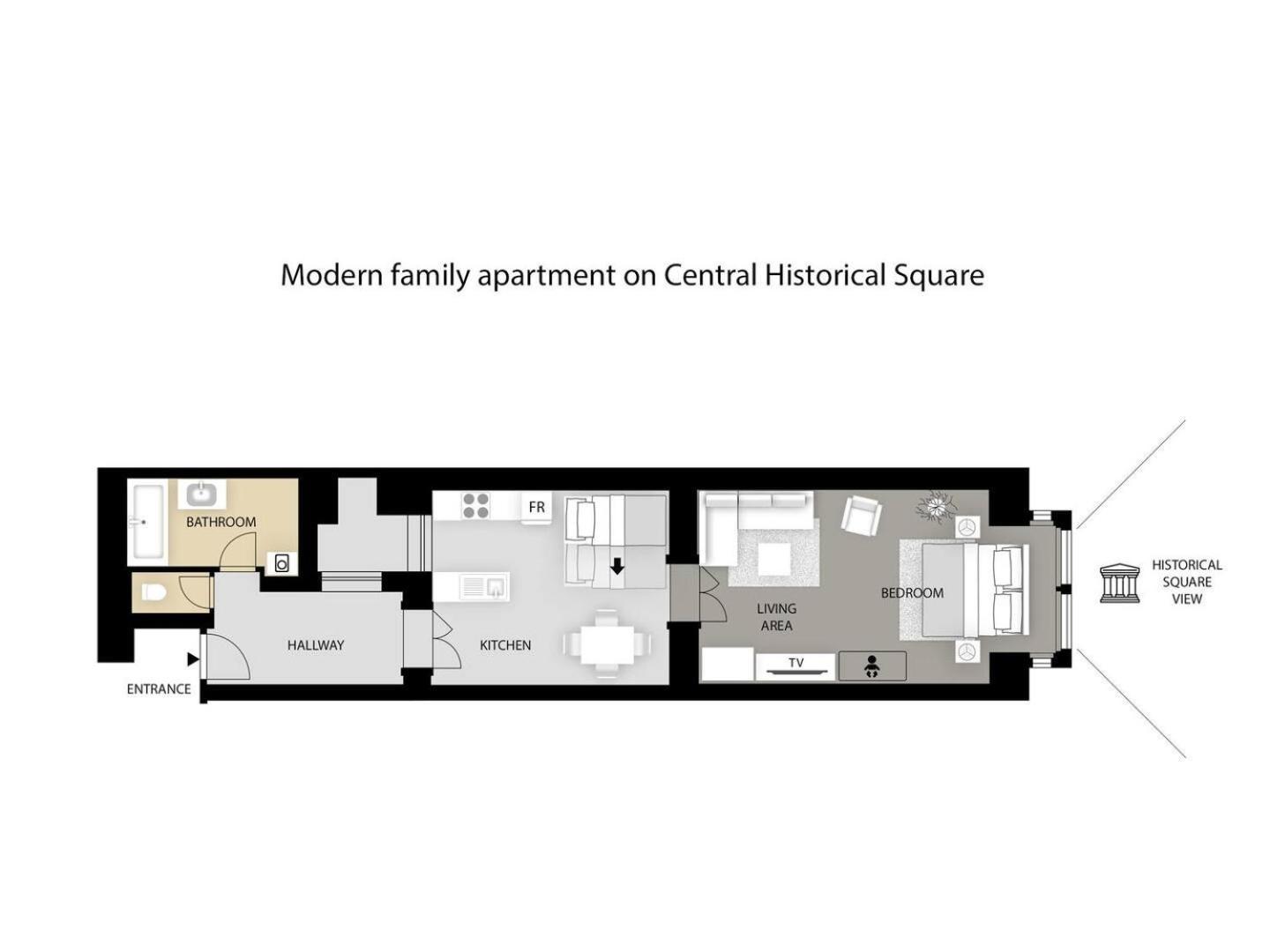 Hradec Králové Modern Family Apt. With Central Square Entrance מראה חיצוני תמונה
